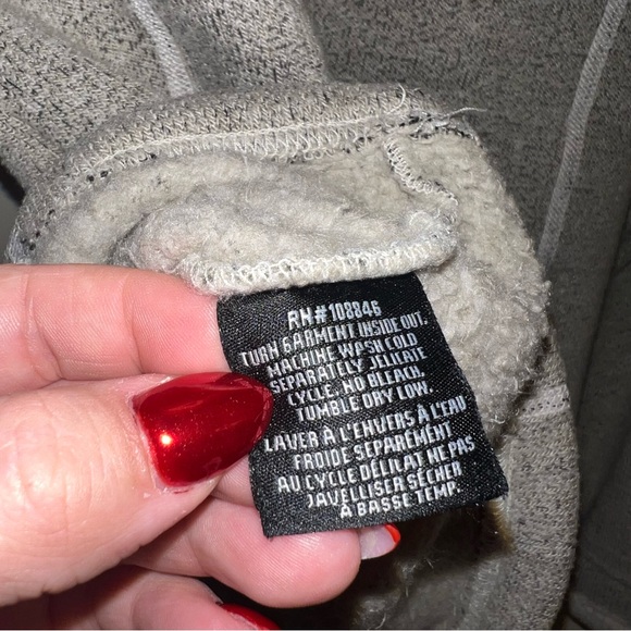 KÜHL Gray Sherpa Lined Quarter Zip Fleece Pullover Medium - Picture 13 of 15